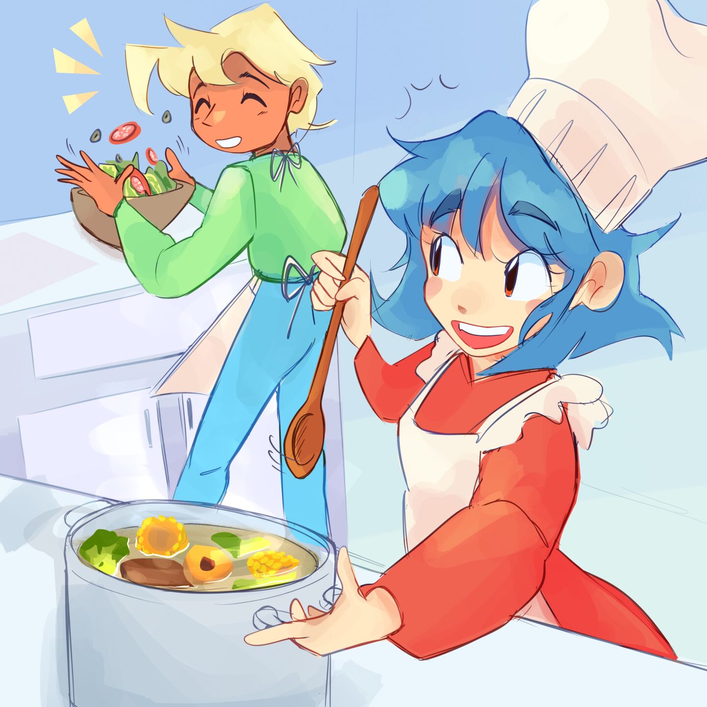 Home economics illustration